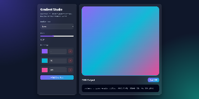 Gradient Studio App