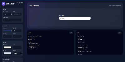 Input designer app